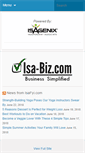 Mobile Screenshot of isa-biz.com